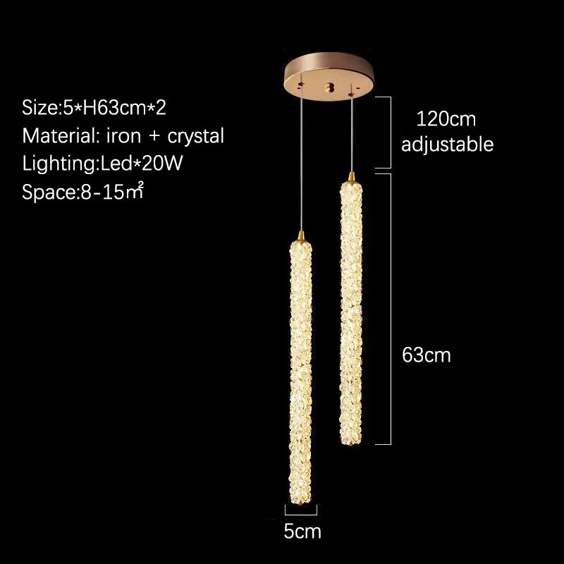 Double Pendant Lights For Bedroom Or Kitchen