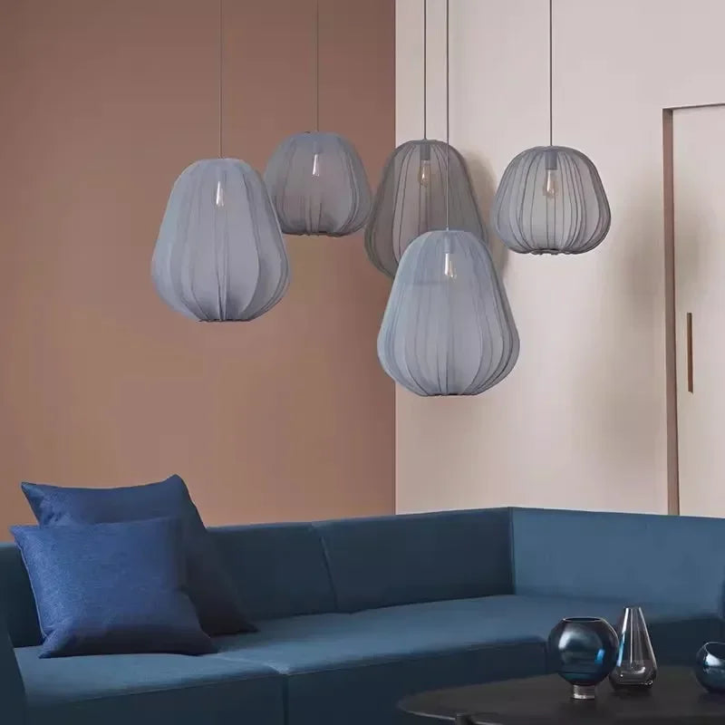 Fabric Hanging Ceiling Lamp