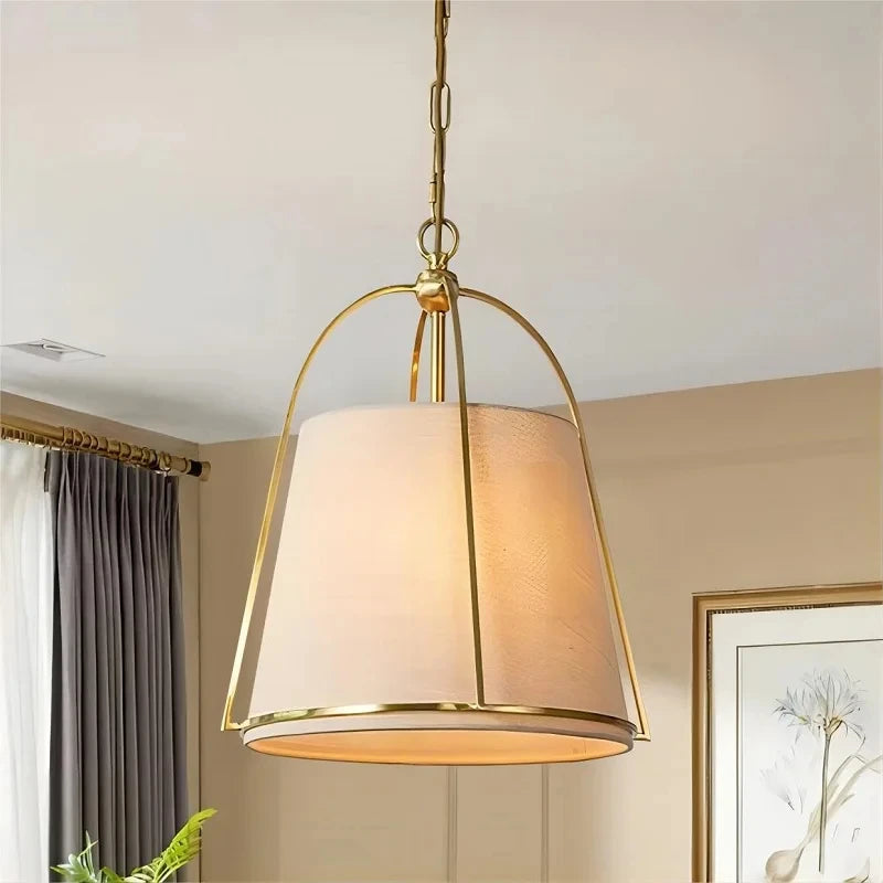 Fabric Hanging Lamp