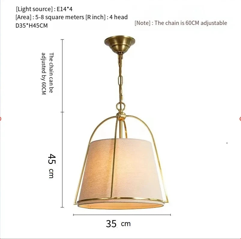 Fabric Hanging Lamps