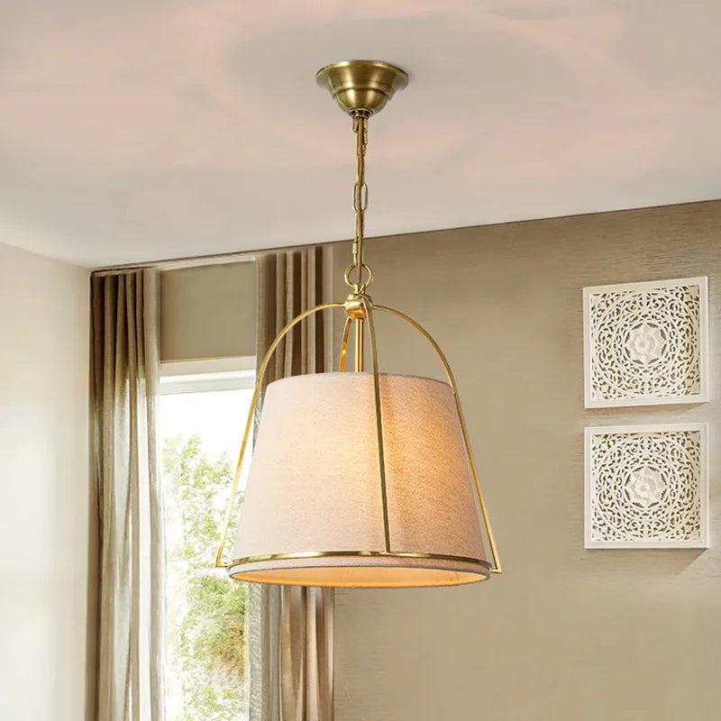 Fabric Hanging Lamps