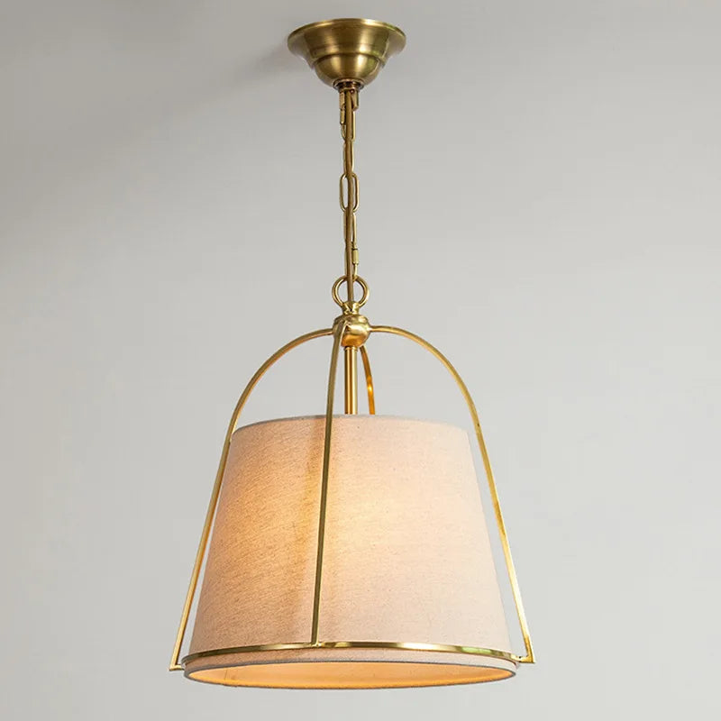 Fabric Hanging Pendant Lamp