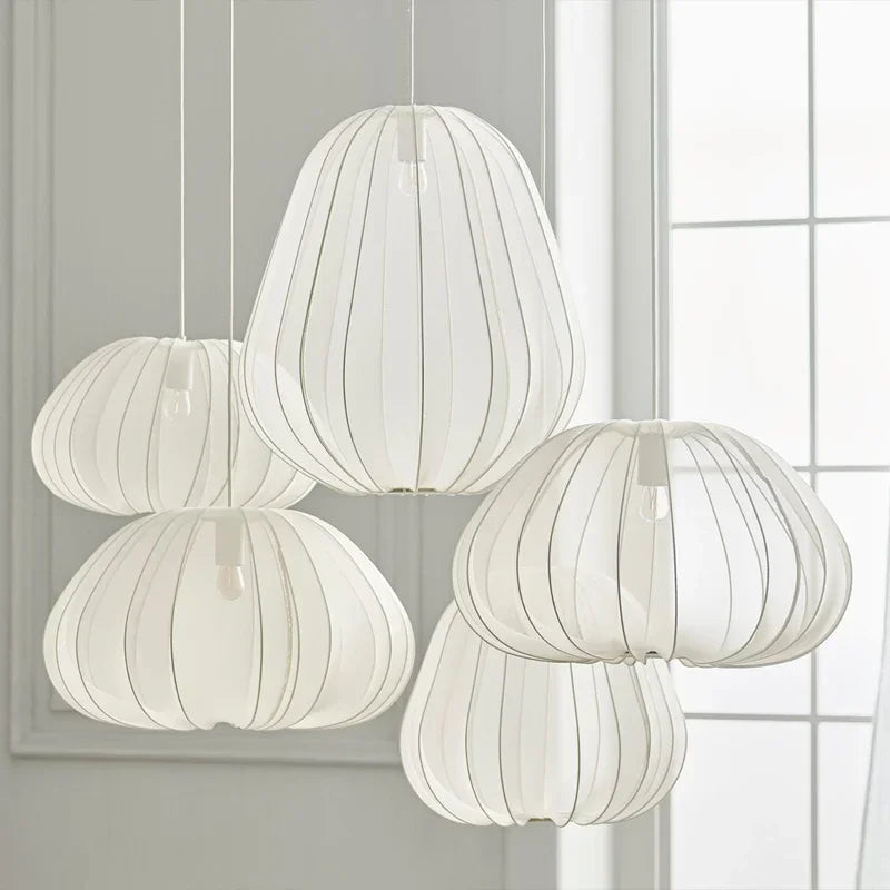 Fabric Mesh Hanging Ceiling Lamp