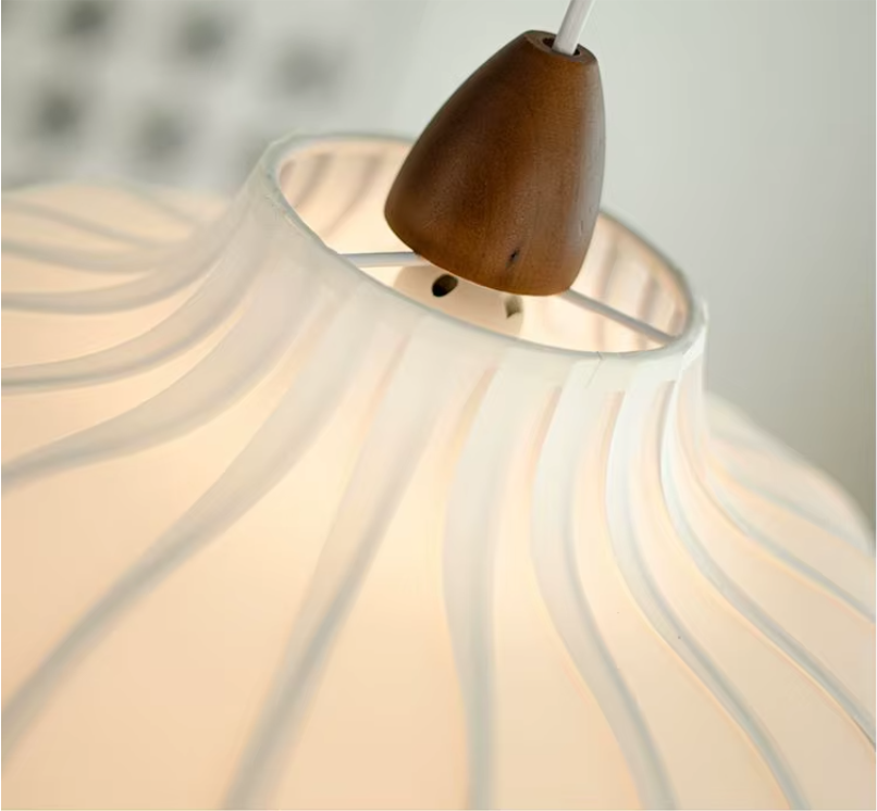 Fabric Pendant Light Fixture