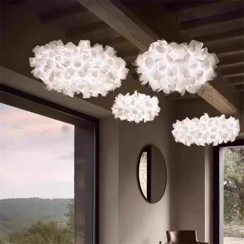 Flower Petal Hanging Ceiling Lamp