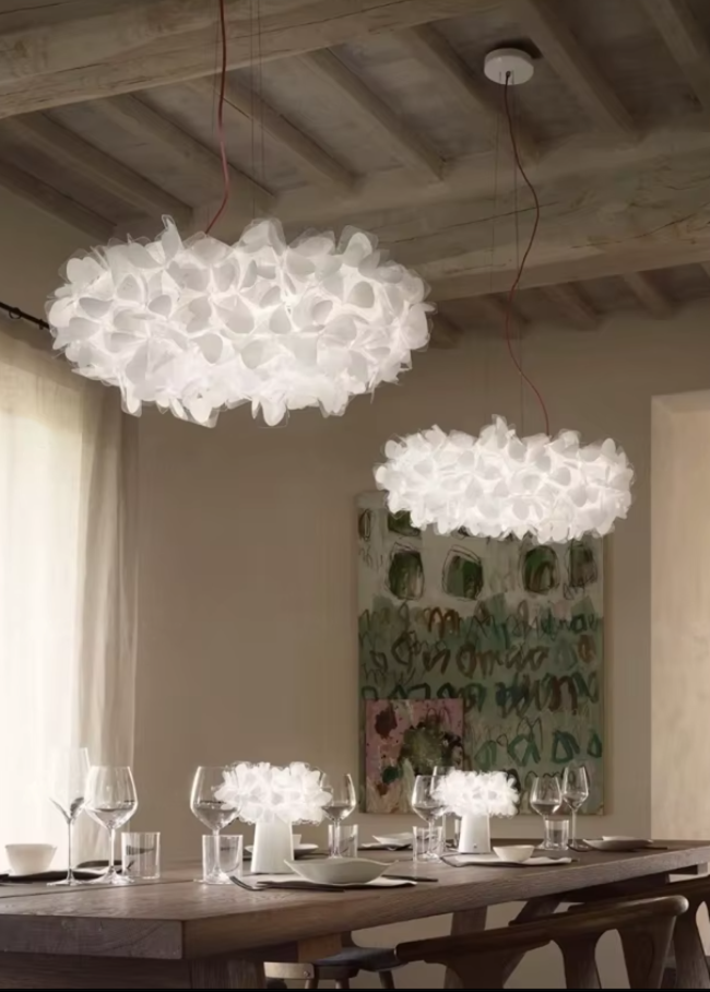 Flower Petal Hanging Ceiling Light