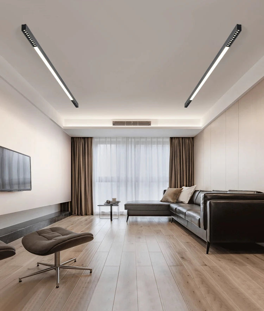 Flush Mount Modern Linear Ceiling Light