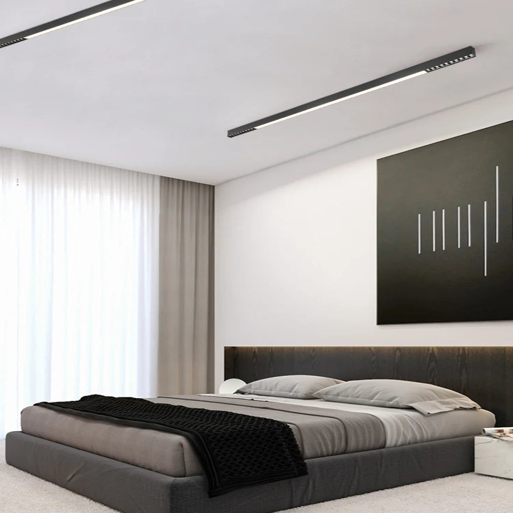 Flush Mount Modern Linear LED Ceiling Lights