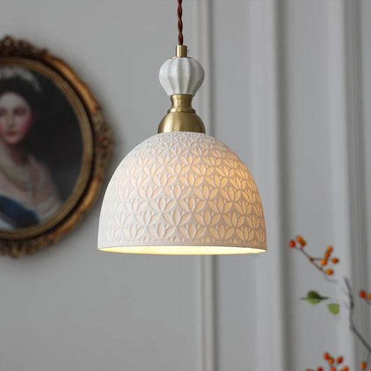 French Ceramic Lamp
