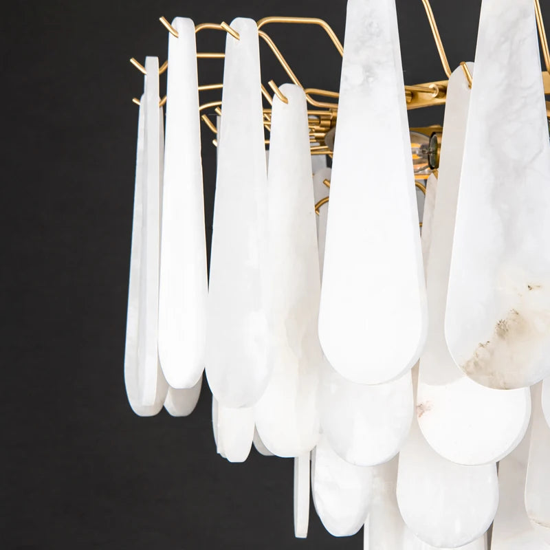 French Marble Chandelier