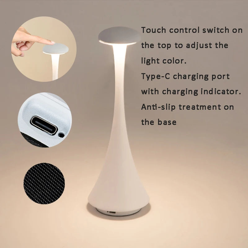 Funky Table Lamps Rechargeable