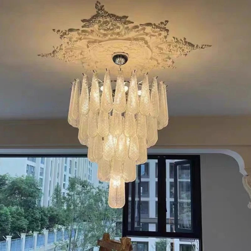 Glass Art Chandelier