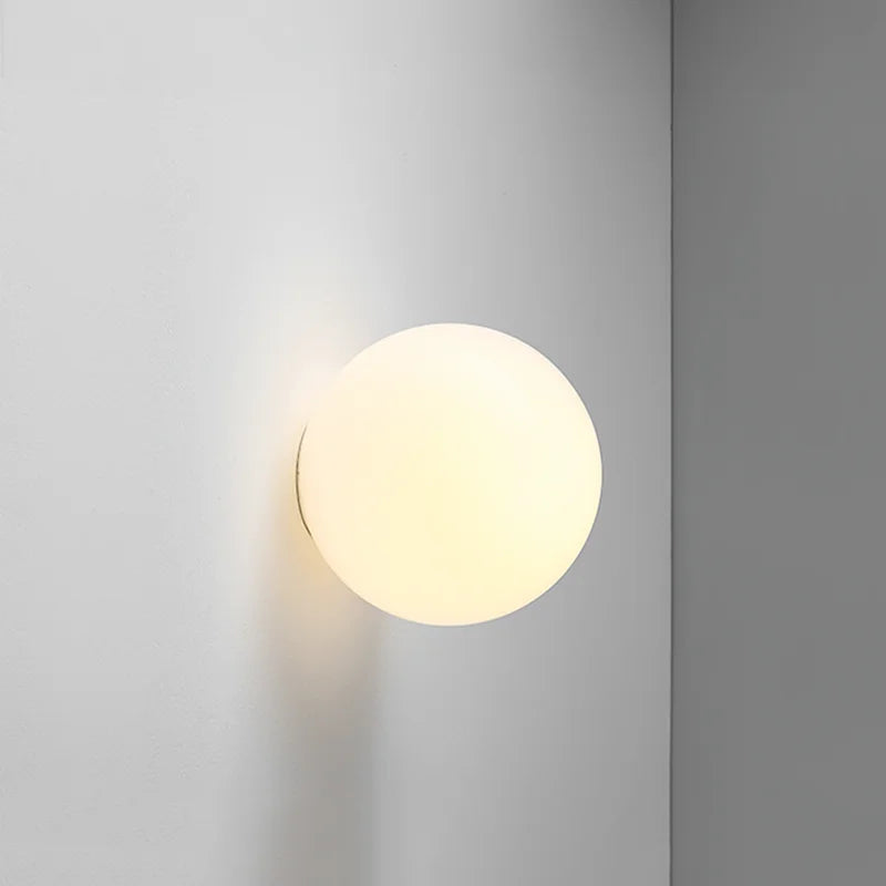 Glass Ball Wall Sconces