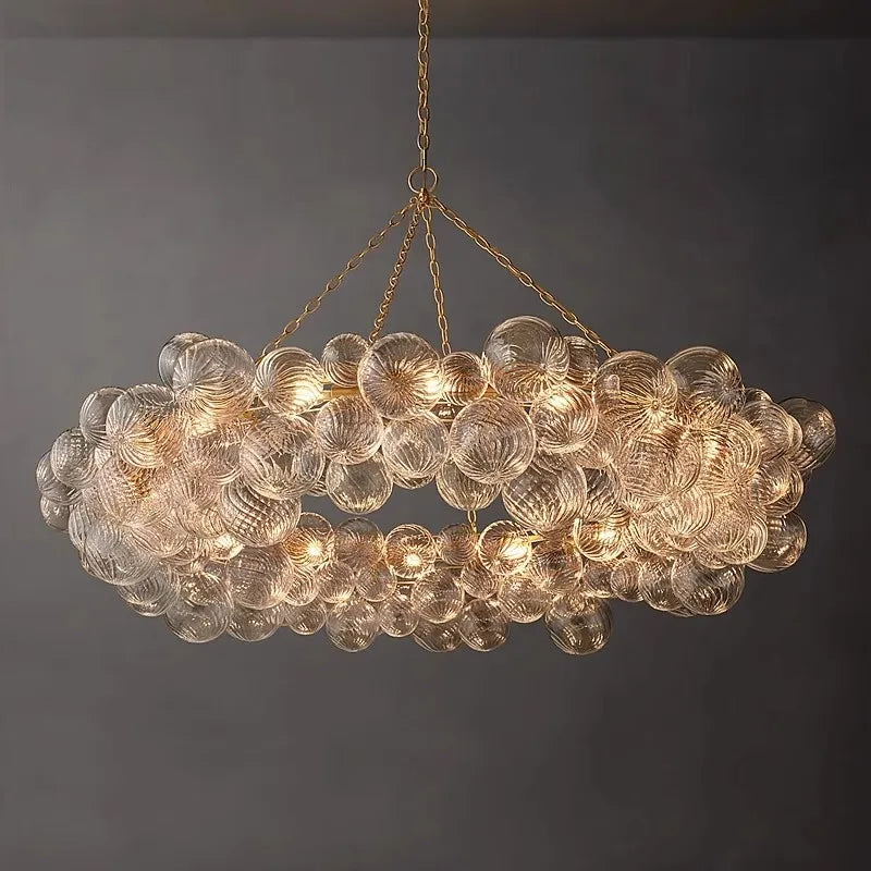 Glass Bubble Ceiling Chandelier
