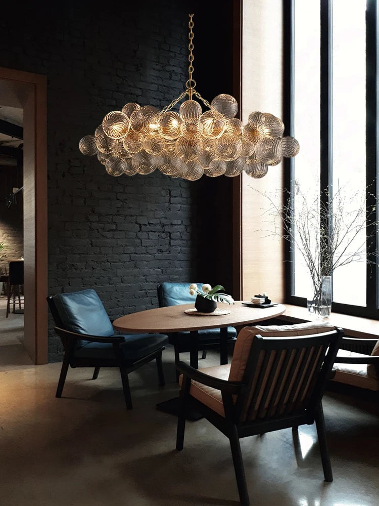 Glass Bubble Ceiling Light Chandelier