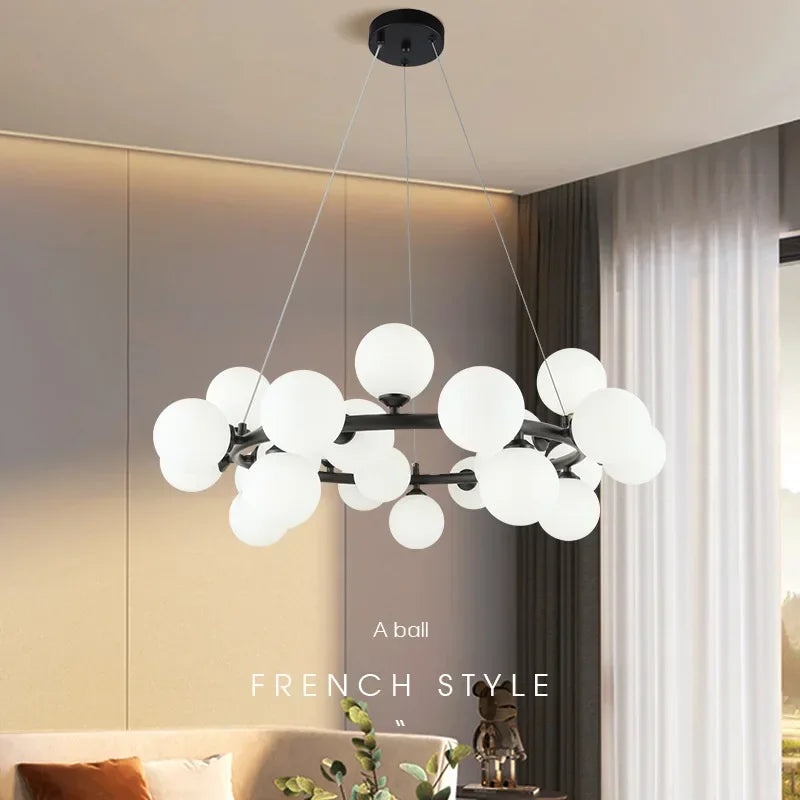 Glass Bubble Chandelier