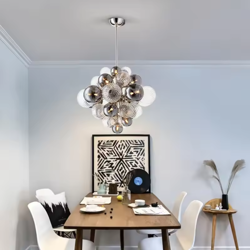 Glass Bubble Chandeliers