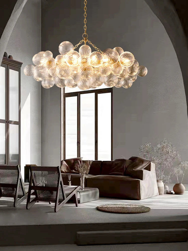 Modern Glass Bubble Chandeliers