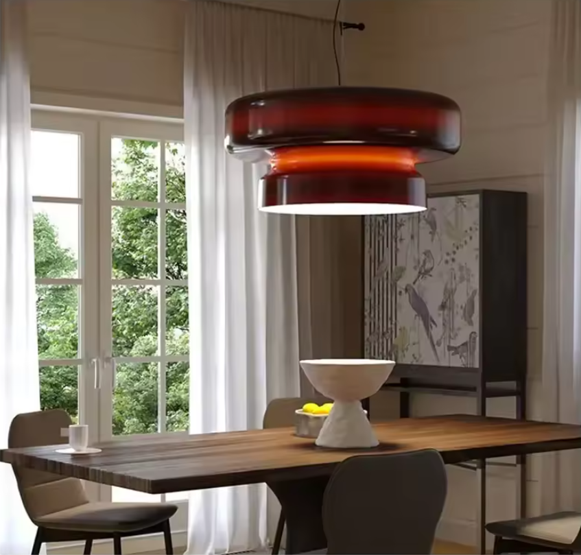 Glass Designer Pendant Lights For Dining Room Table