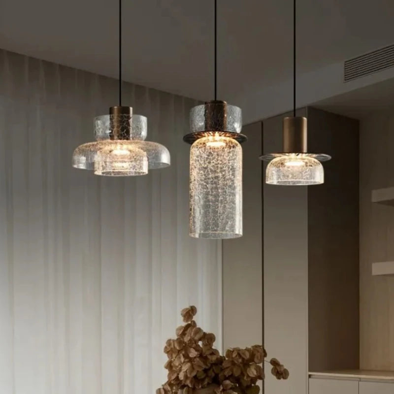 Glass Hanging Ceiling Light Fixtures