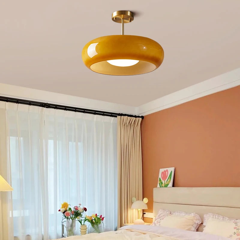 Glass Pendant Ceiling Light Bedroom