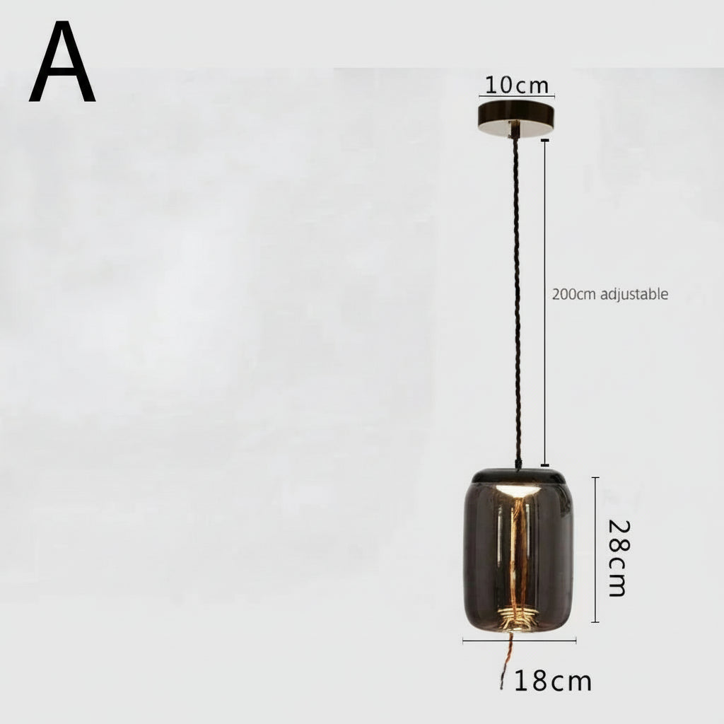 Glass Pendant Lights For Kitchen Dining Room Or Bedroom A