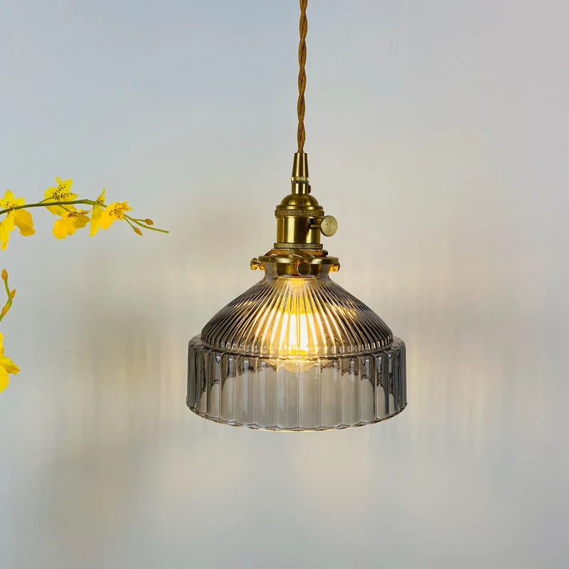 Glass Retro Pendant Lights