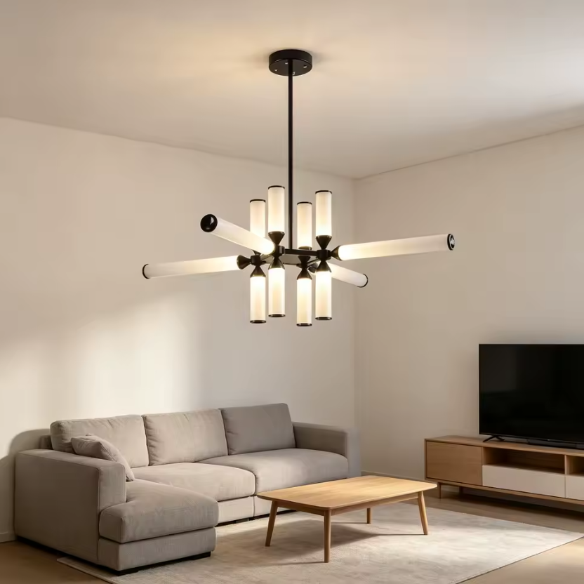 Glass Tube Chandeliers