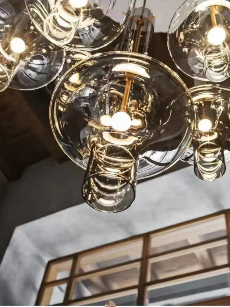 Glass Tube Hanging Lamp