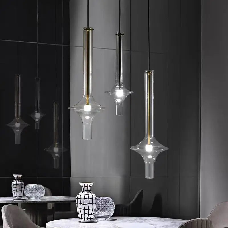 Glass Tube Pendant Lamp
