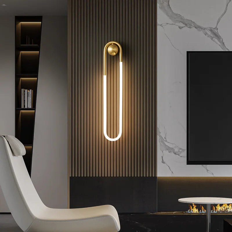 Gold Modern Design Wall Light Fixture