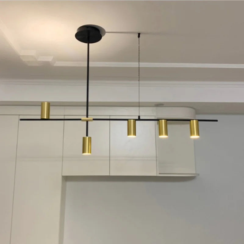Gold Modern Kitchen Dining Room Lighting