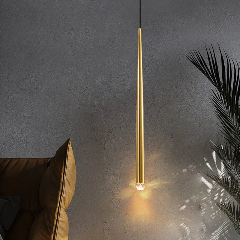Gold Modern Minimalist Aluminum Pendant Lights