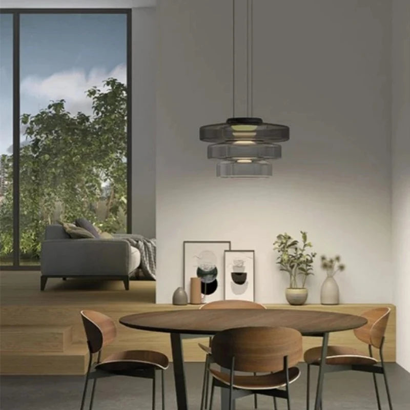 Grey Designer Lamp For Modern Living Room
