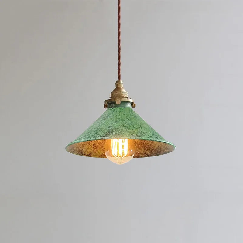 Green Shabby Chic Pendant Lights