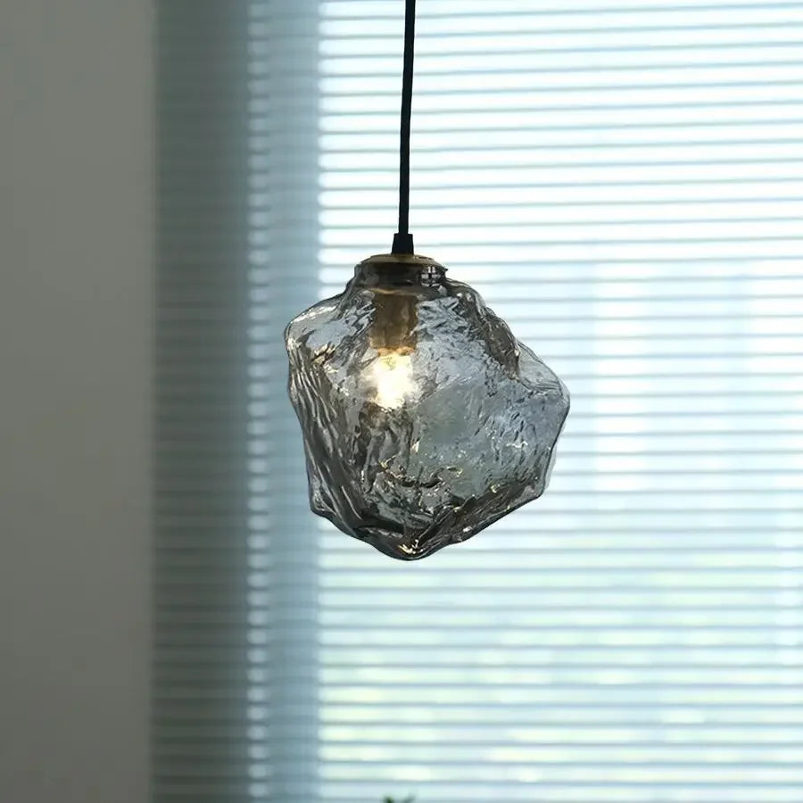 Grey Modern Ice Cube Lamp