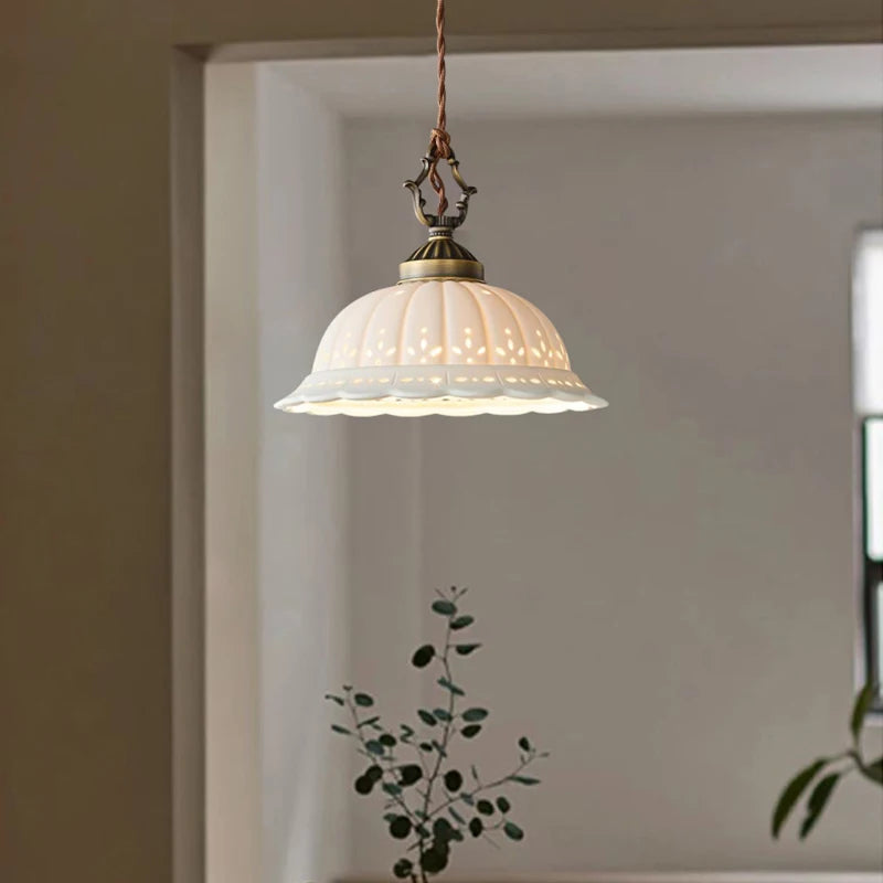 Handmade Ceramic Pendant Lamps