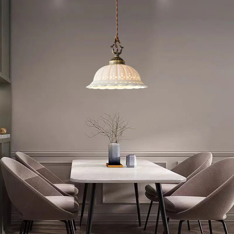 Handmade Ceramic Pendant Light