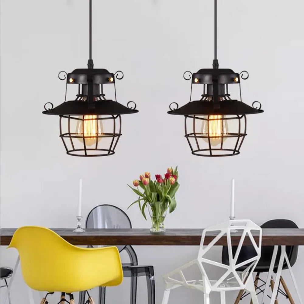 Industrial Restaurant Chandelier