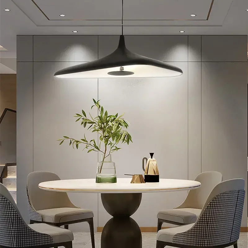 Italian Design Irregular Shape Pendant Light black