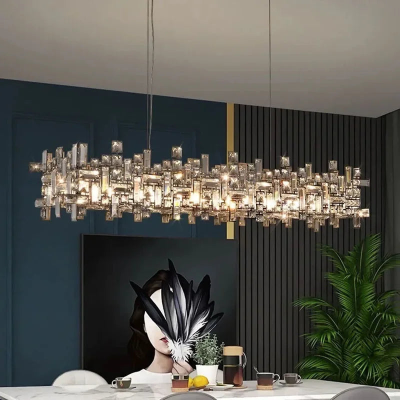 Italian Luxury Crystal Chandelier For Dining Room