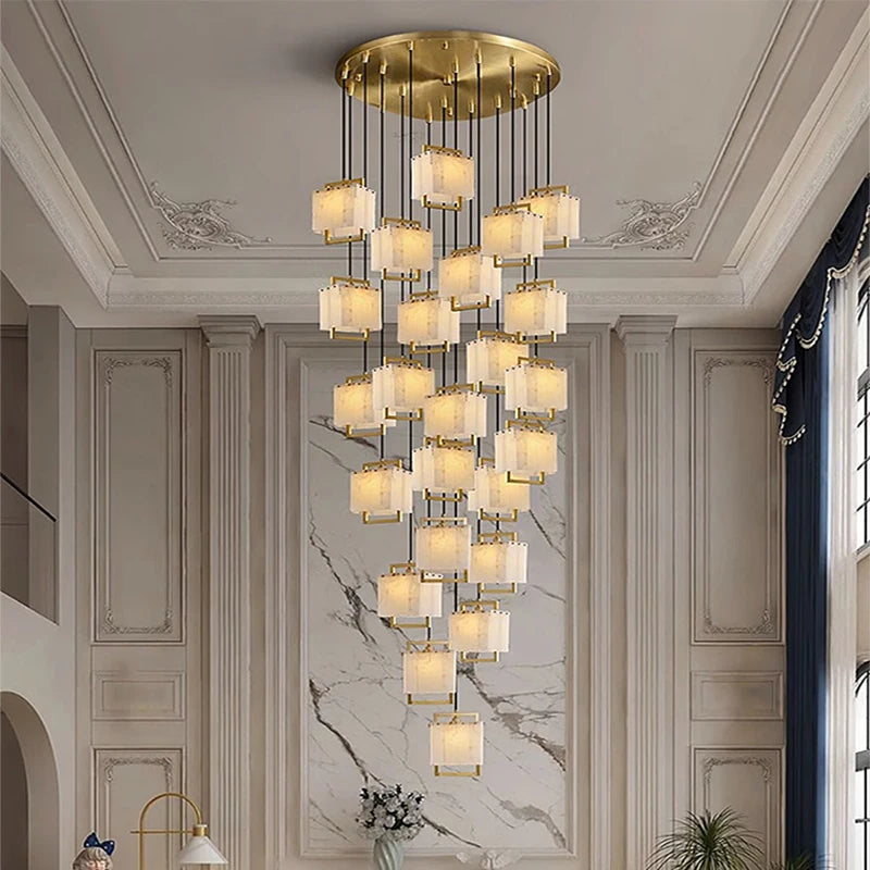 Italian Marble Chandelier