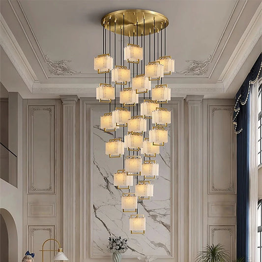 Italian Marble Chandelier