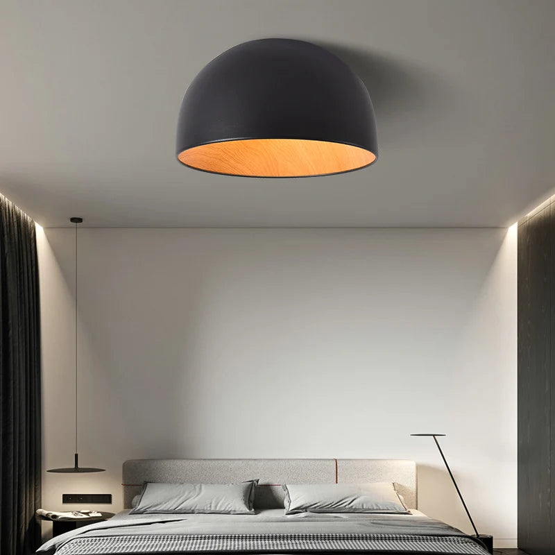 Japanese Designer Ceiling Light black bedroom