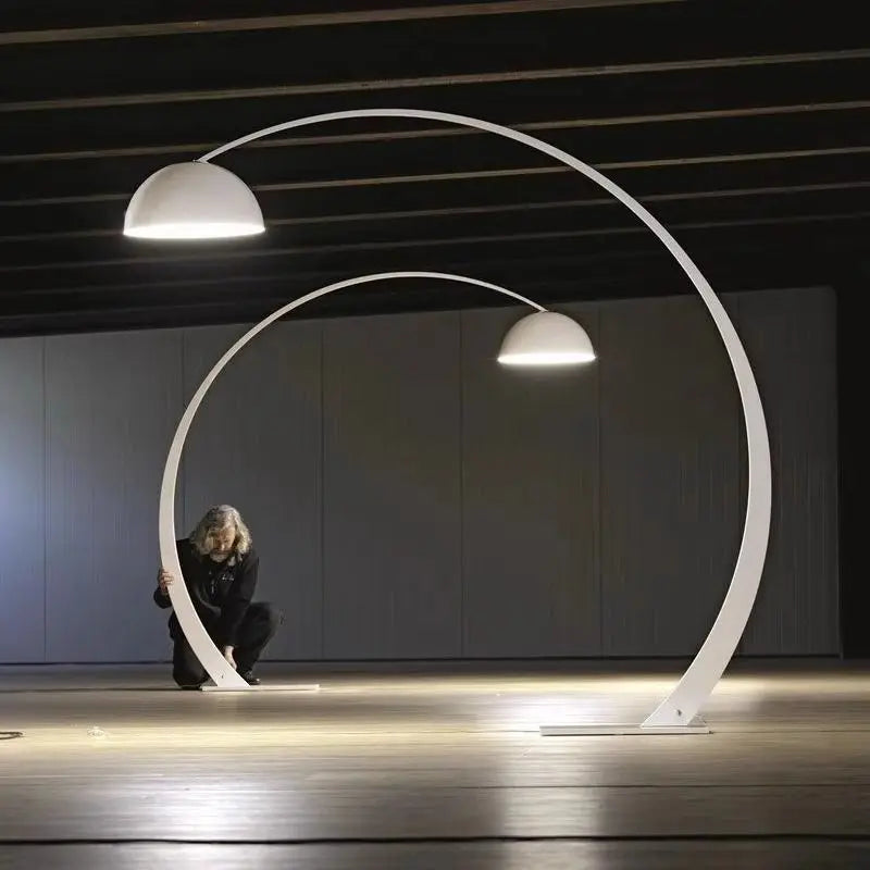 Large Arched Floor Lamps