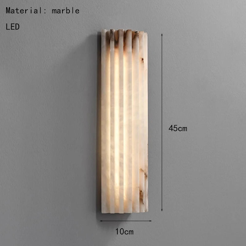 Large Marble Wall Sconces