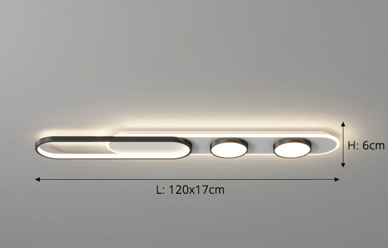 Large Modern Ceiling Light For Kitchen Bedroom Or Hallway