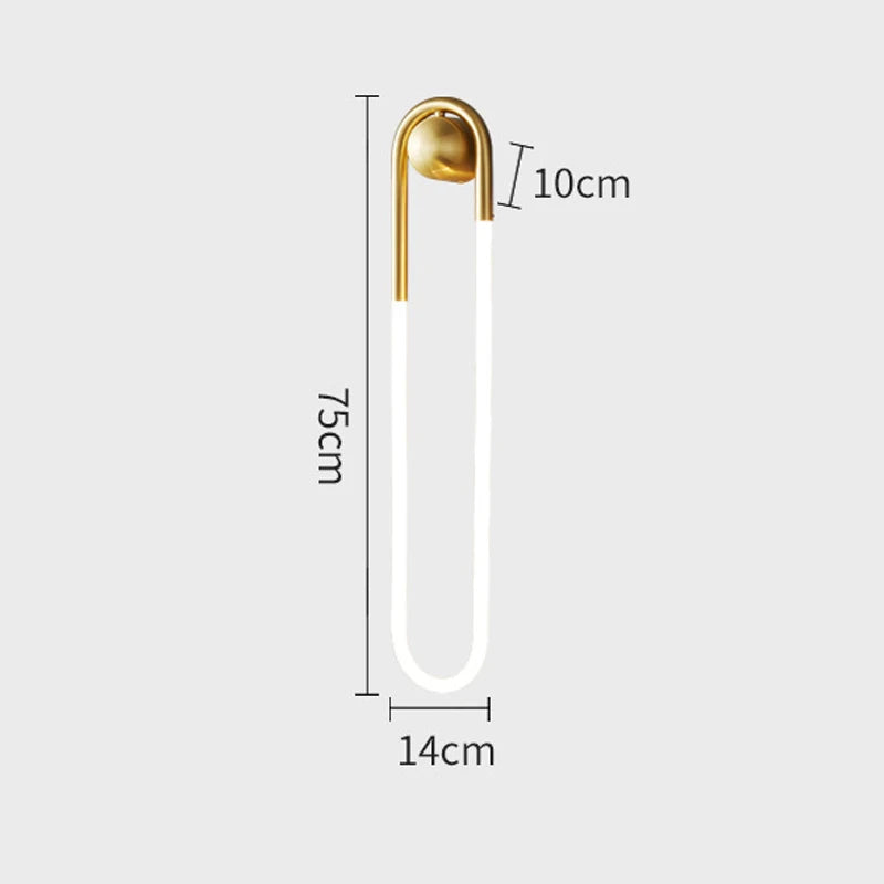 Modern Design Wall Light Fixture Large