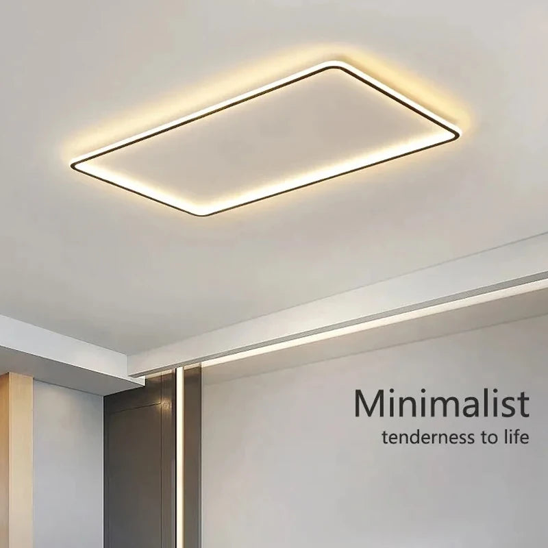 Large Square Ceiling Light