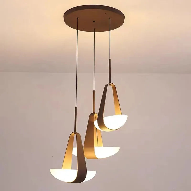 Leather Ceiling Light Dining Room